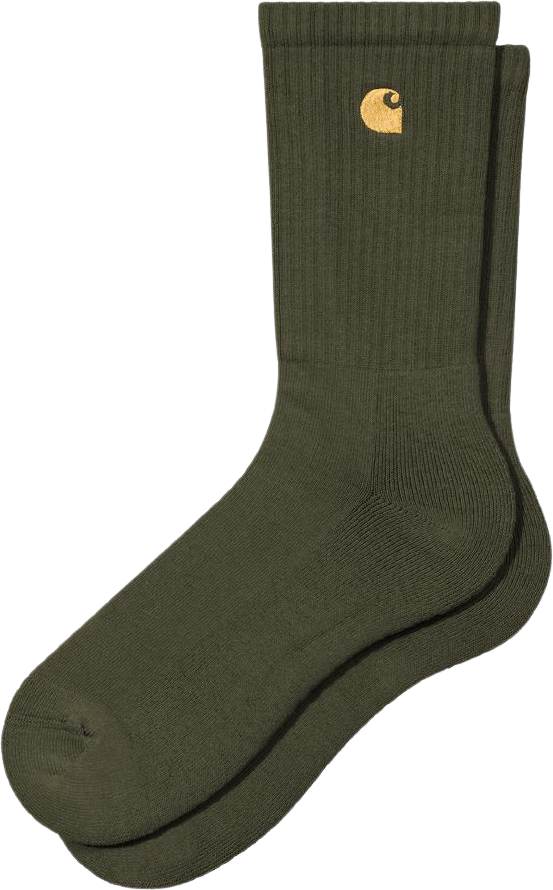 Carhartt WIP Chase Socks Olive/Gold