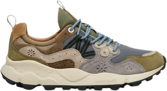 Flower Mountain Yamano 3 Military/Grey/Light Brown