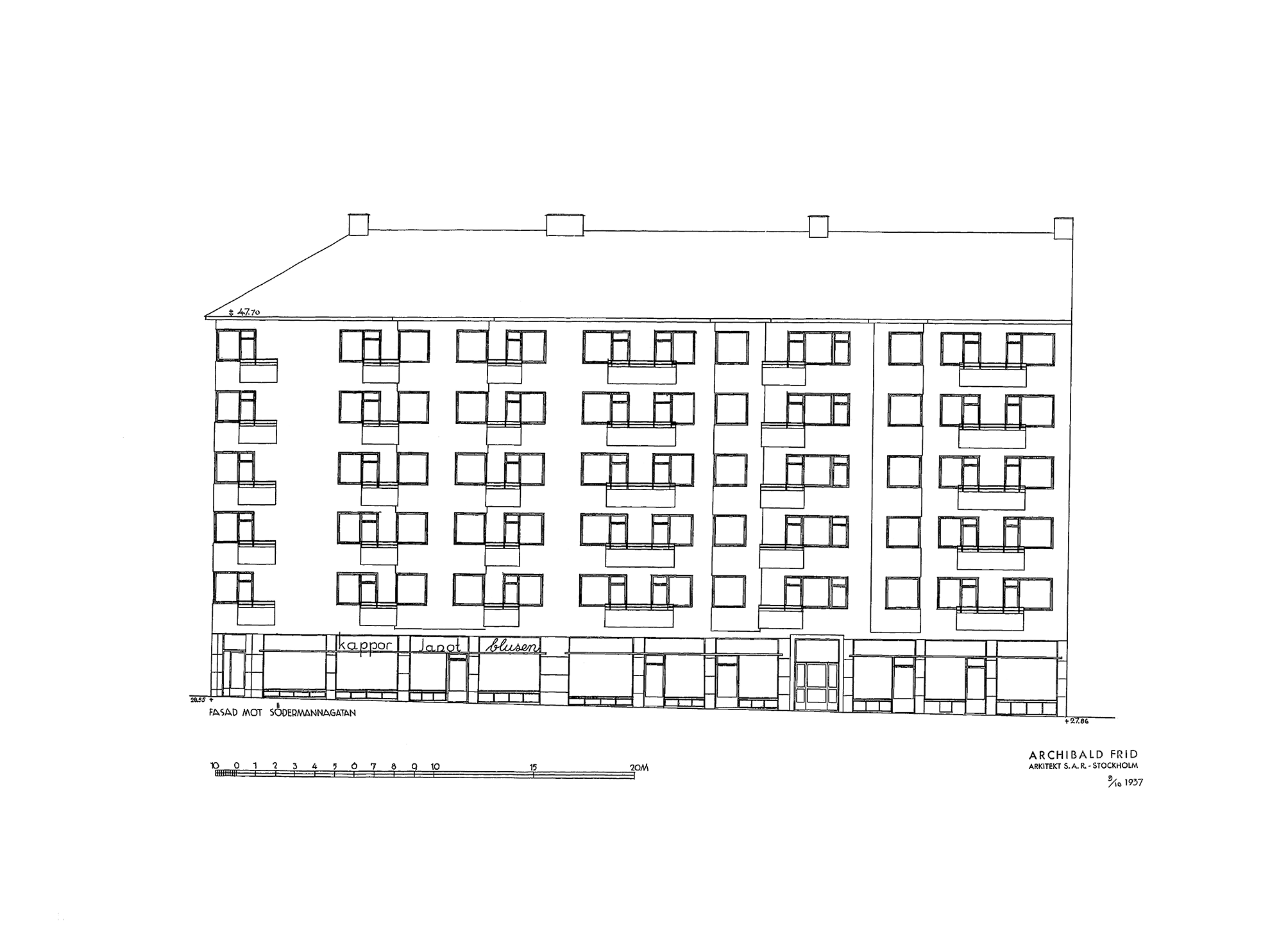 Fasadskiss