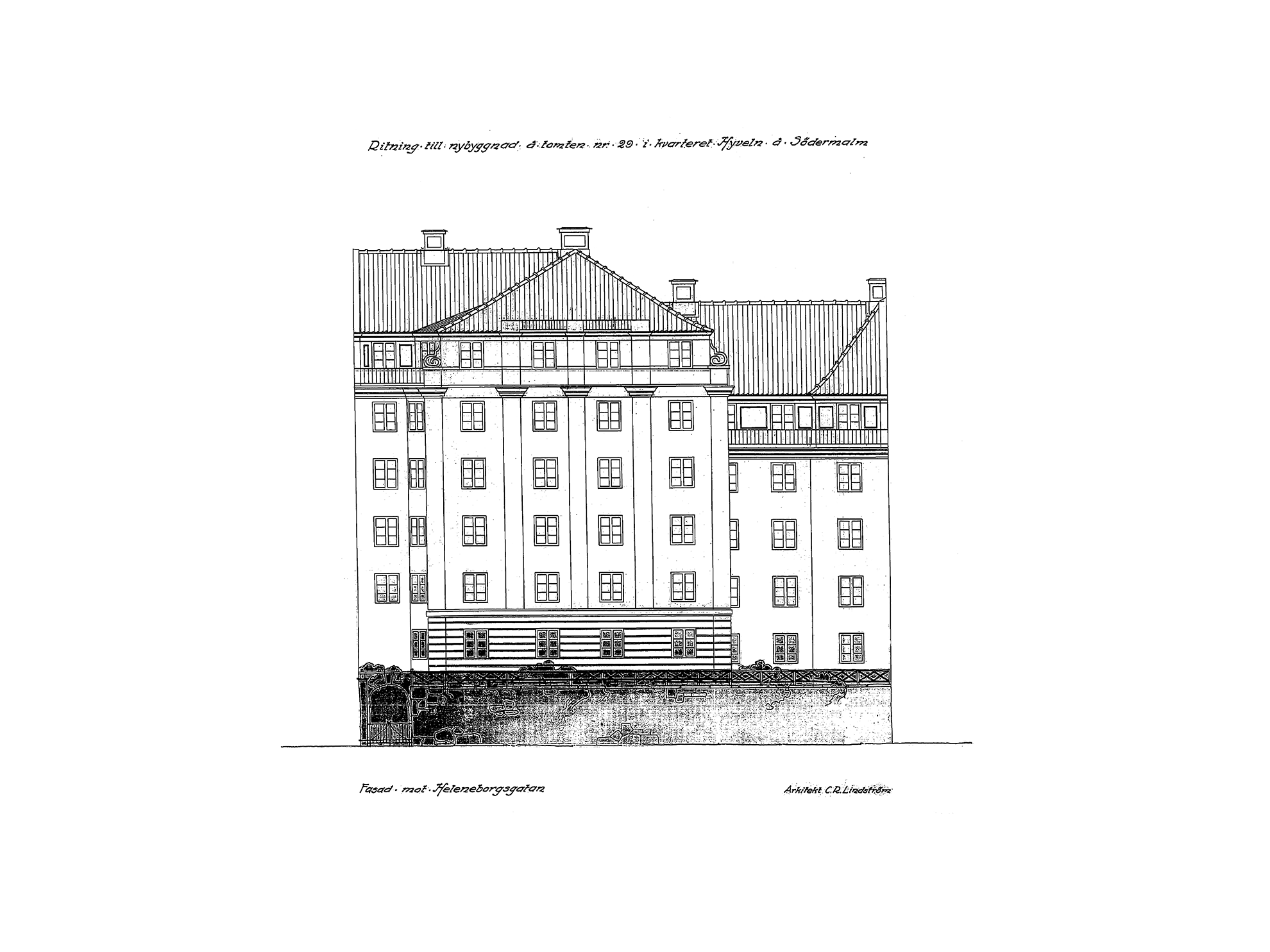 Fasadskiss