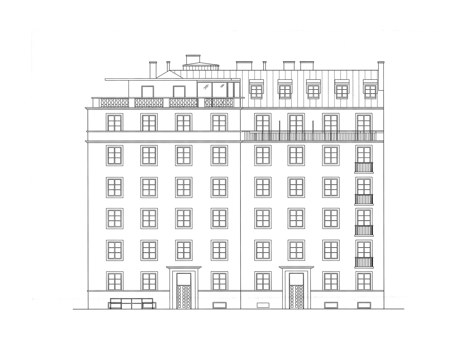 Fasadskiss