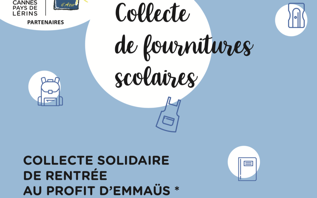 Collecte de fournitures scolaires