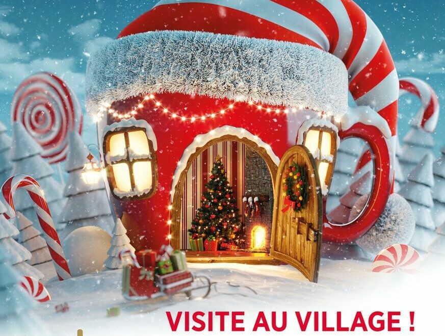 NOUVEAU : VISITEZ LA MAISON DU PÈRE NOËL