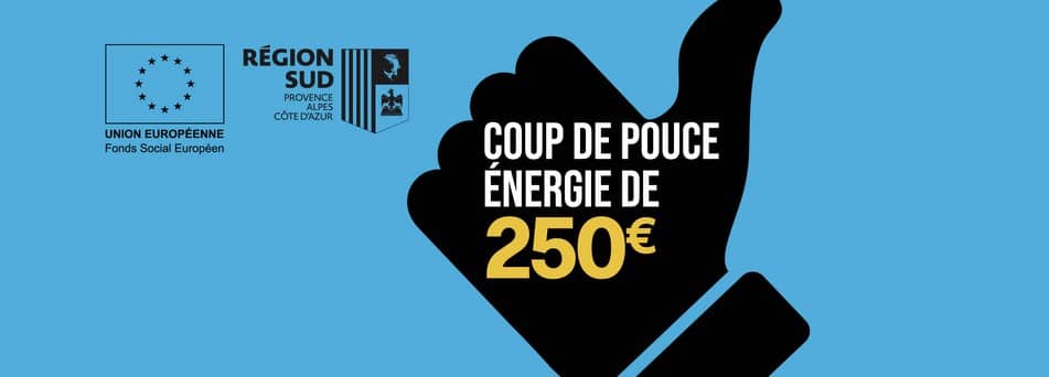 Coup de pouce énergie : 250 € d’aide de la Région Sud