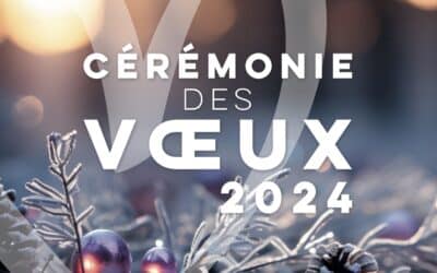 Cérémonie des vœux à la population : RDV vendredi 12 janvier à Scène 55 !