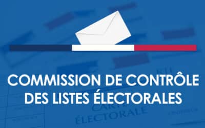 Régularité des listes électorales : réunion de la commission de contrôle