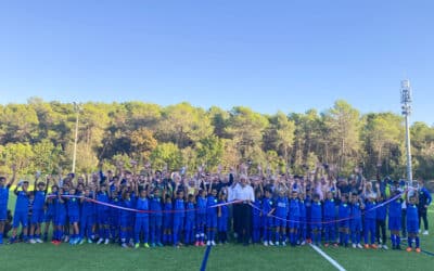 Le Département et la FFF soutiennent le football à Mougins