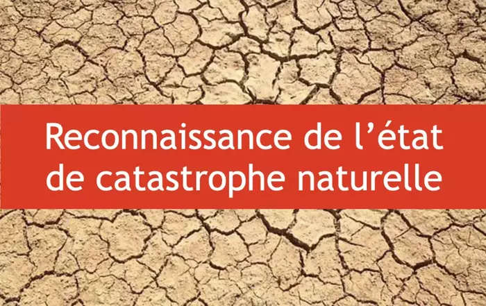 Reconnaissance de l’état de catastrophe naturelle – sécheresse 2023