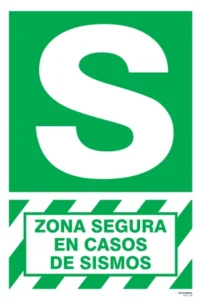sona de seguridad para sismos