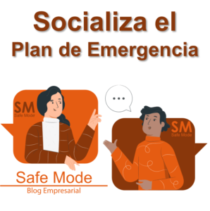 comunica a todos como es el plan de emergencias