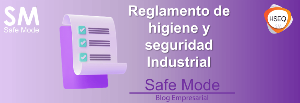 que es el reglamento de higiene y seguridad