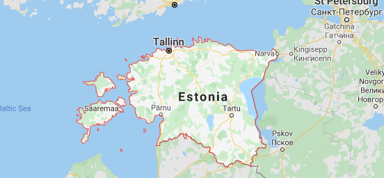 Estonia location