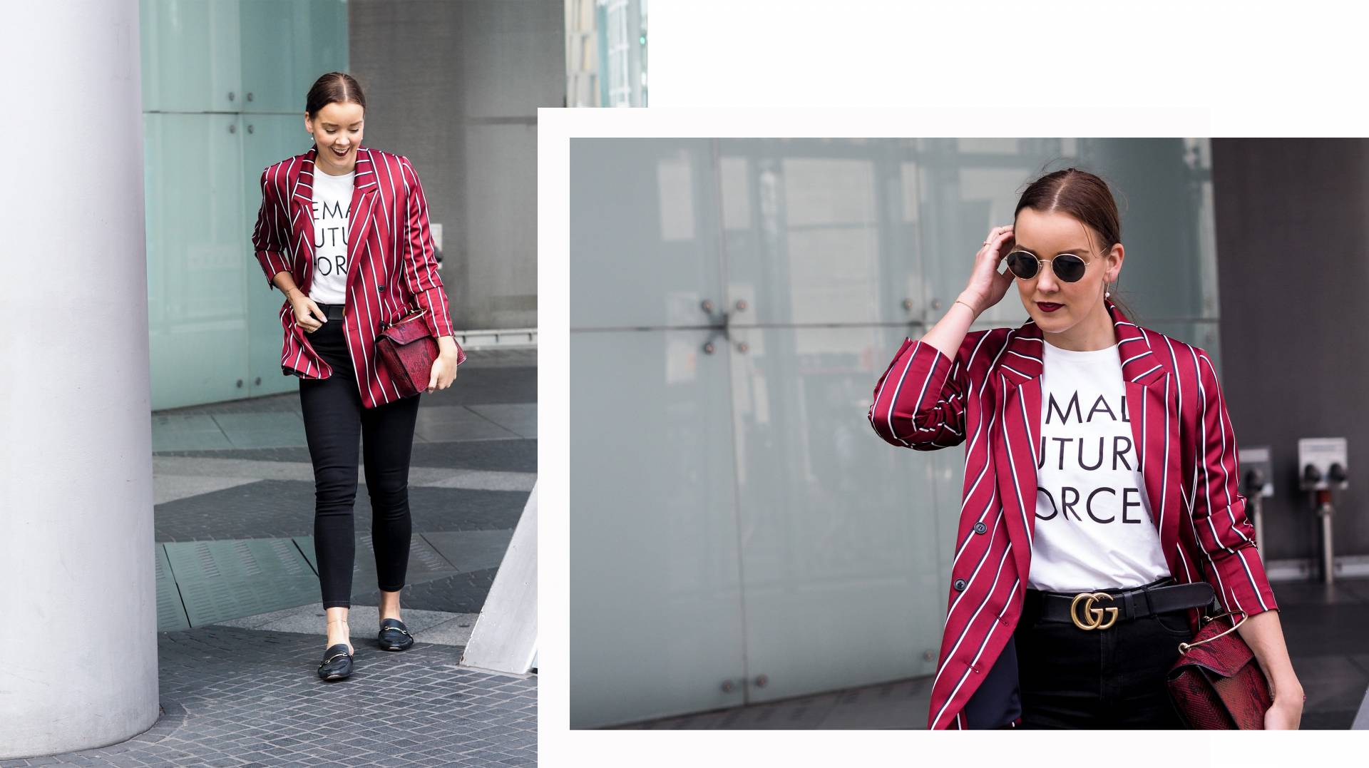 style-appetite-berlin-fashion-week-outfit-1-streifenblazer-gucci-statement-t-shirt