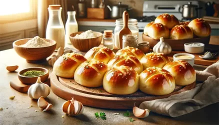 Homemade Garlic Buns: A Tasty Twist on Traditional Bread bread2