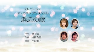 テレコーラス【ア・カペラ女声四部】浜辺の歌