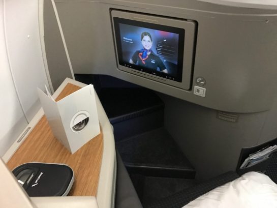 American Airlines Airbus A321 T First Class - 2019 - LAX to JFK - The ...