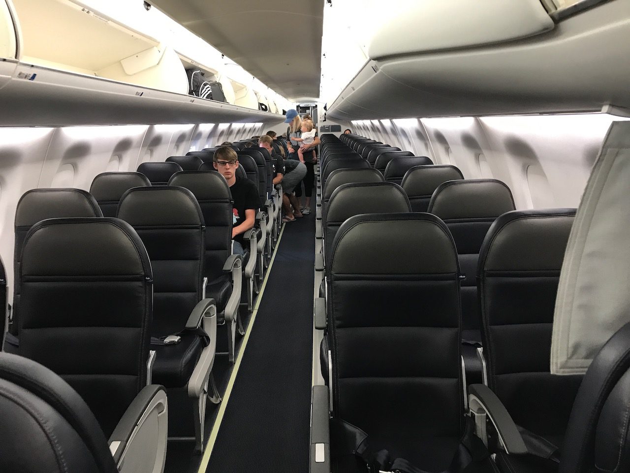 Alaska Airlines Embraer ERJ-175 Cabin - The Airchive 2.0