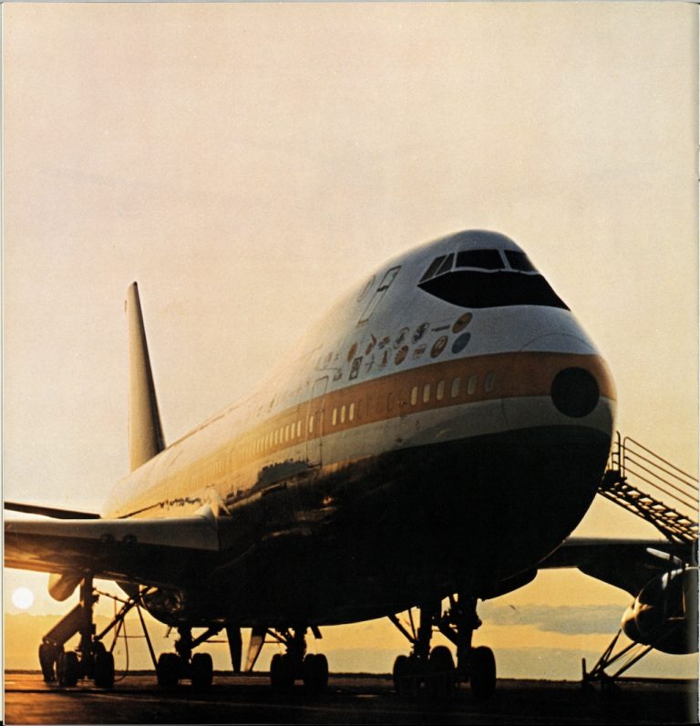 Boeing 747 Demonstration Flights Tour Brochure Sept 1969 - The
