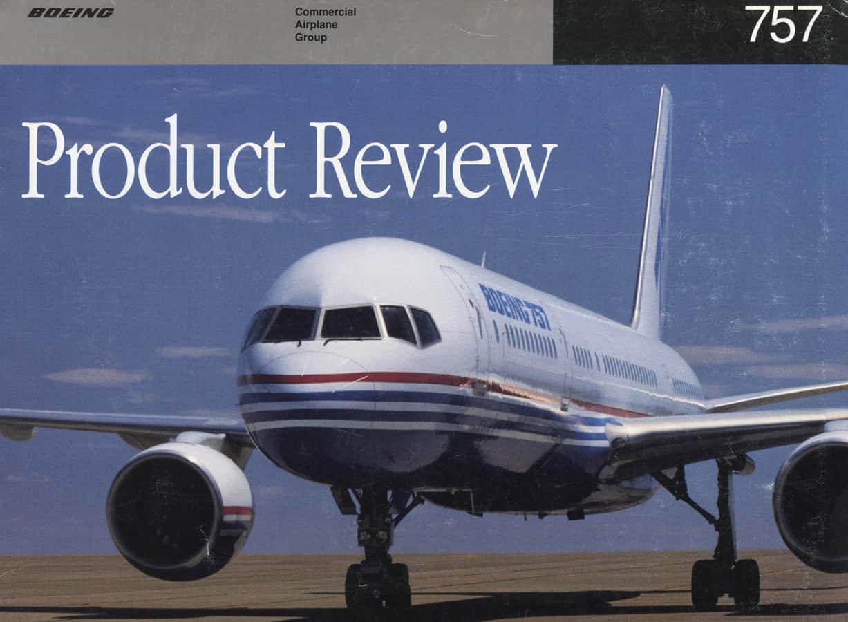 Boeing 757 The Next Generation Brochure 1981 from La Jetée Boeing 757 The Next Generation Brochure 1981 from La Jetée
