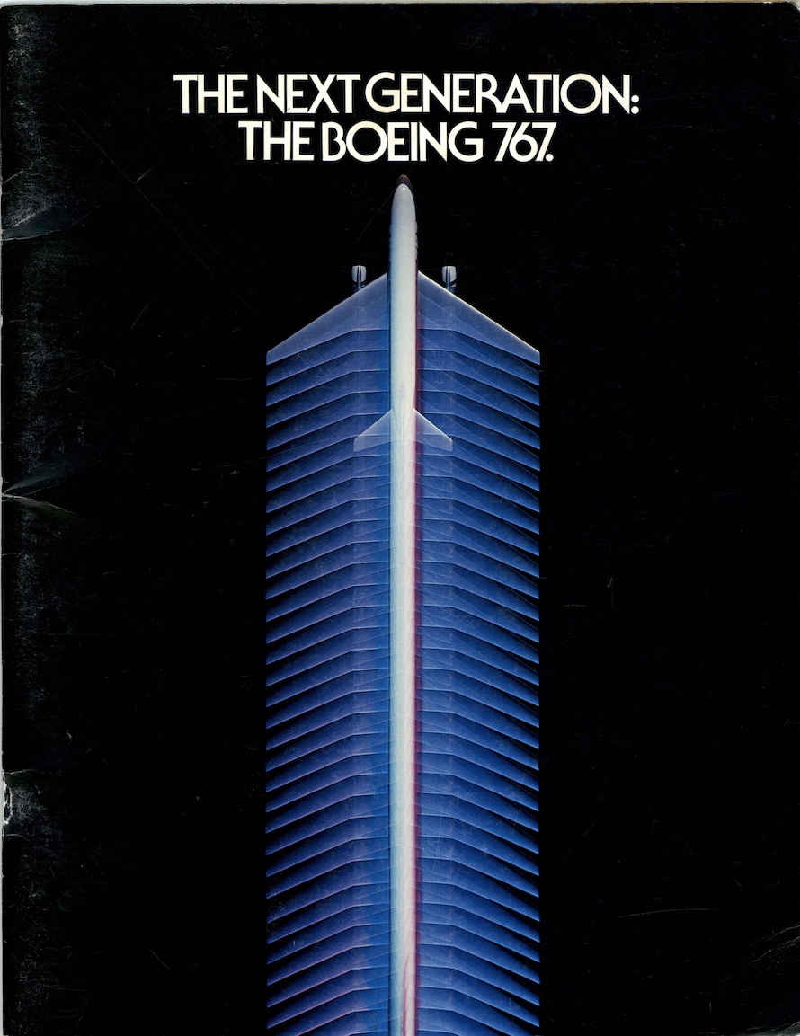 Boeing 767 The Next Generation Brochure 1981 from La Jetée
