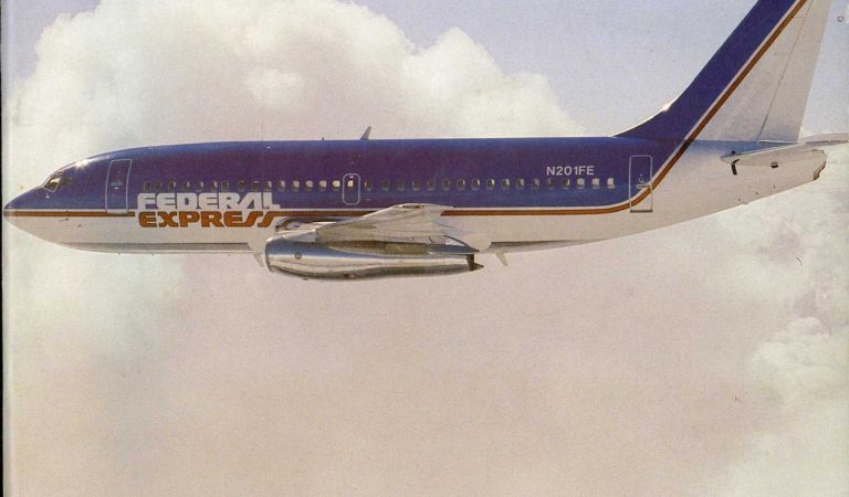 Boeing Advanced 737-200 Convertible FedEx Brochure from La Jetée Press