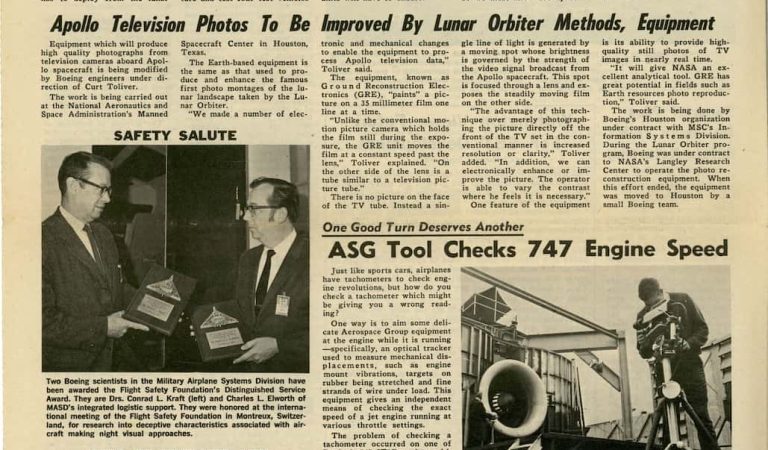Boeing News December 4 1969 from La Jetée Press