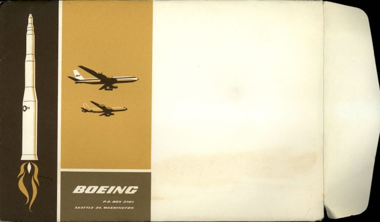 Boeing Full Product Line From All Divisions 1960s from La Jetée Press