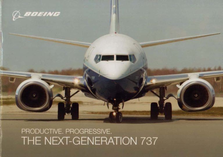 yページ Boeing 737 Next Generation Brochure - 2011 - The Airchive 2.0