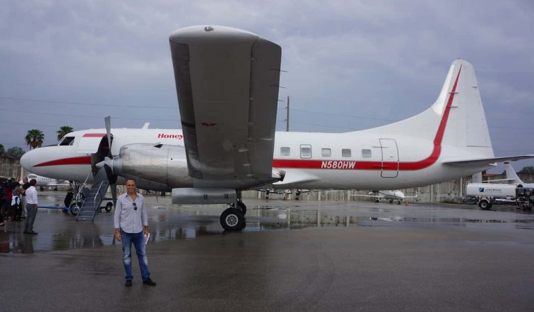 Honeywell Convair 580 Storm Chasing – August 2014