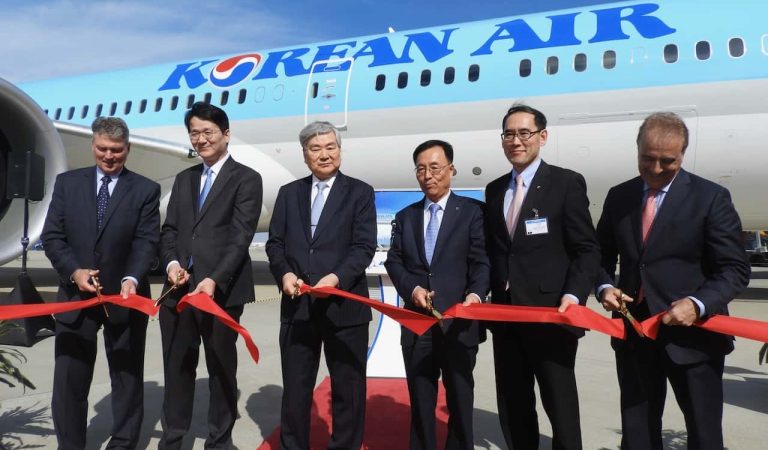 Korean Air First Boeing 787-9 Delivery Event – Charleston – South Carolina – February 2018