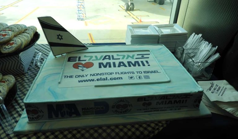 El Al Miami to Tel-Aviv Inaugural Flight – November 2017