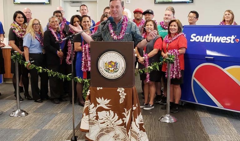 Southwest Airlines Hawaii Inaugural OAK-HNL – March 2019