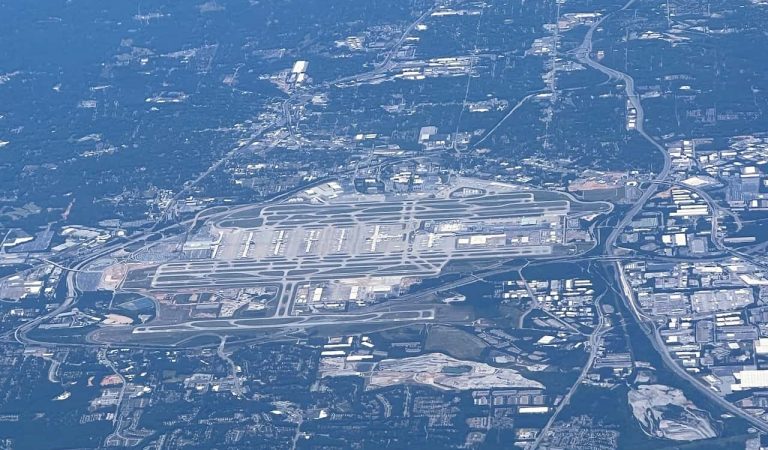 Atlanta Hartsfield Jackson Airport Aerials – ATL – Georgia – USA – May 2022