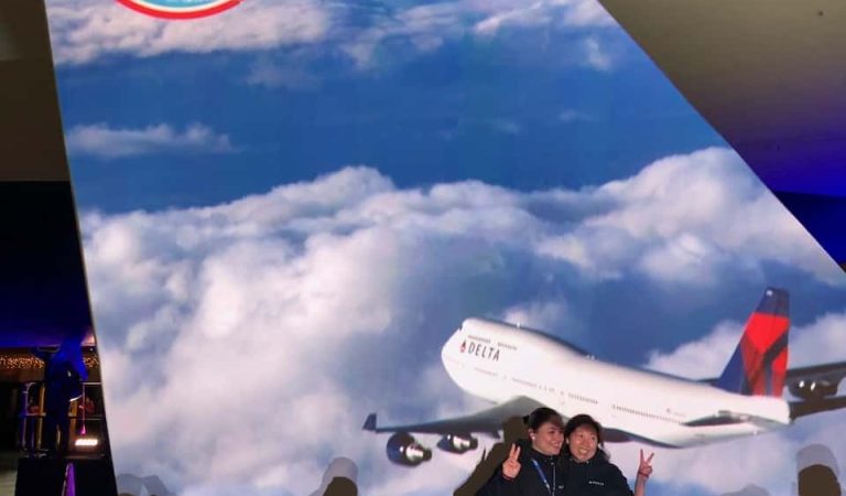 Delta Final 747 Queen of the Skies Hangar Event – Seattle – December 2017