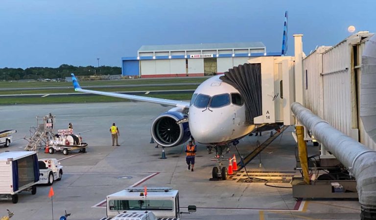 JetBlue Airbus A220-300 Inaugural BOS-TPA – April 25, 2021