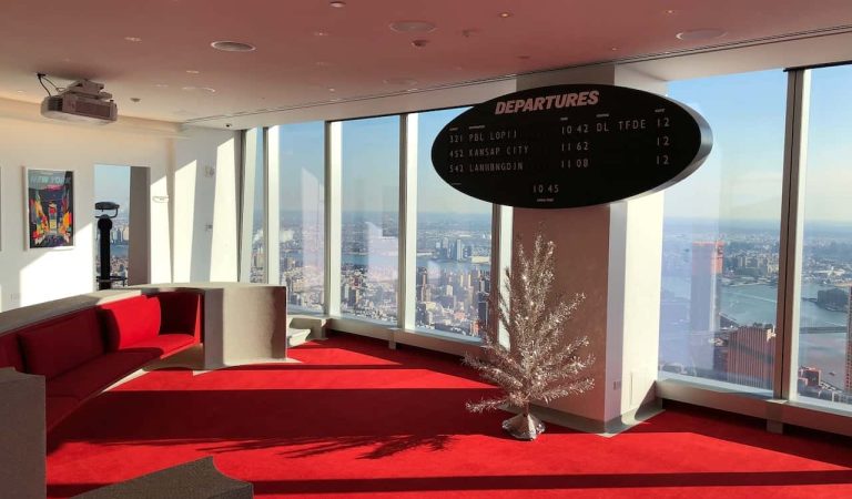 TWA Hotel Demo Showroom Space at World Trade Center 1 – December 2017