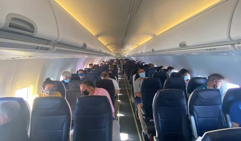 Avelo Airlines First Flight BUR-STS-BUR April 27, 2021