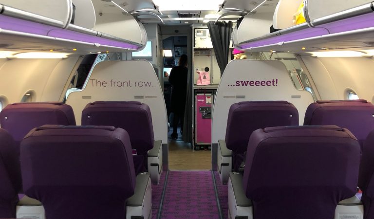 WOW Air KEF-JFK Cabins – July 2018