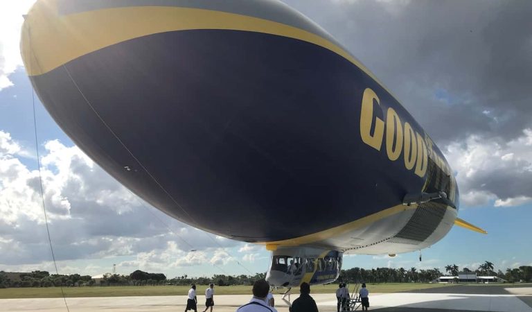 Goodyear Blimp VIP Flight – Pompano Beach, Florida – November 2017
