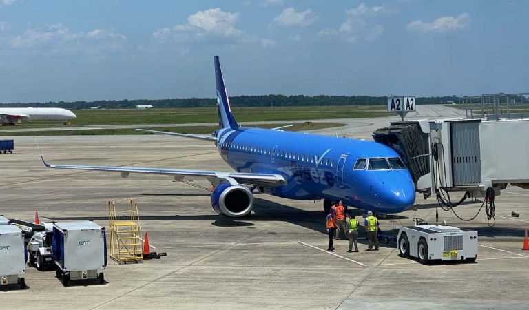 Breeze Airways First Flight TPA-CHS May 27, 2021