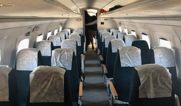 Yakovlev YK 40 Flight LED – VGD, Russia – April 2019