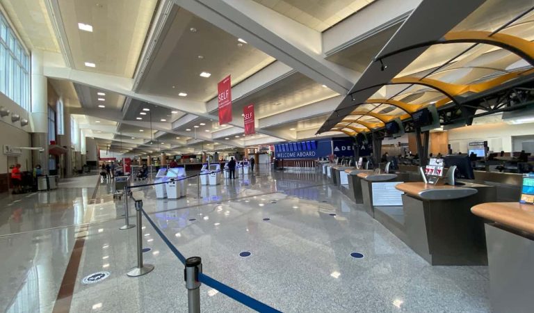 Atlanta Hartsfield Jackson Airport During Covid ATL – Georgia – USA – June 2, 2020