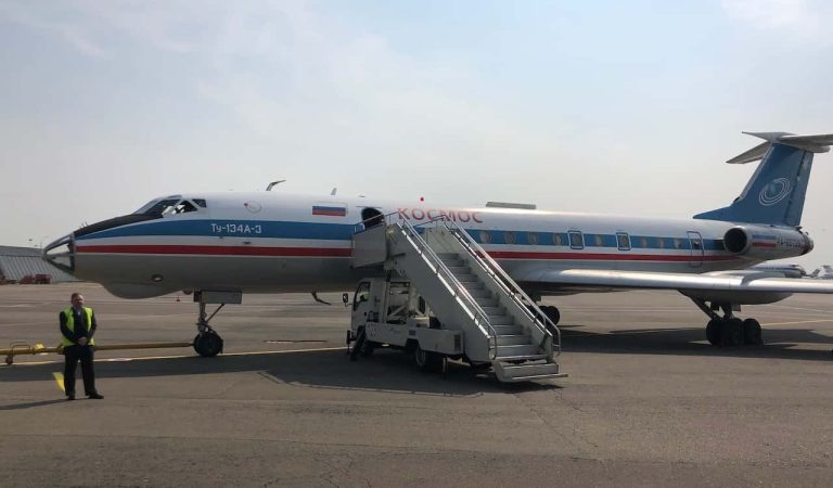 Kosmos Airlines Tupolev Tu-134 Moscow VDO – Kaluga KLF, Russia – April 2019