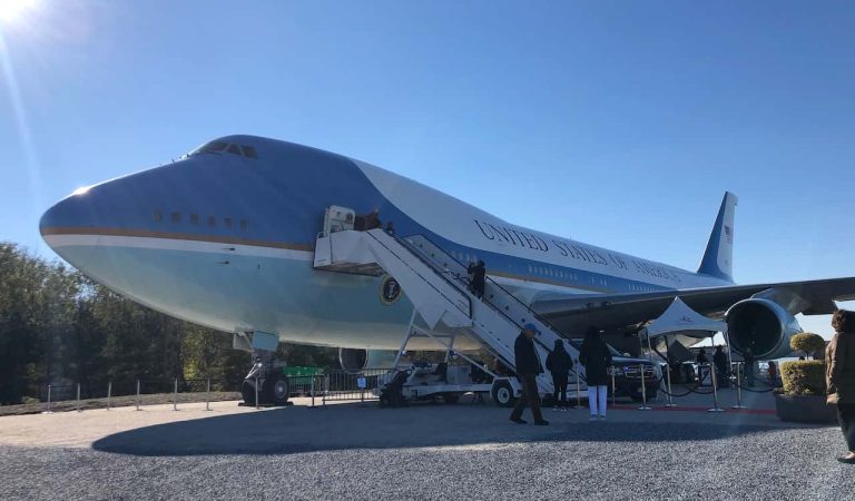 Air Force One Replica – National Landing VA – November 2018