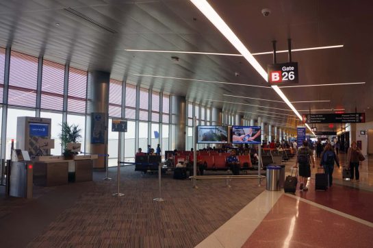 Boston Logan Airport JetBlue Terminal C - BOS - Massachusetts - USA ...