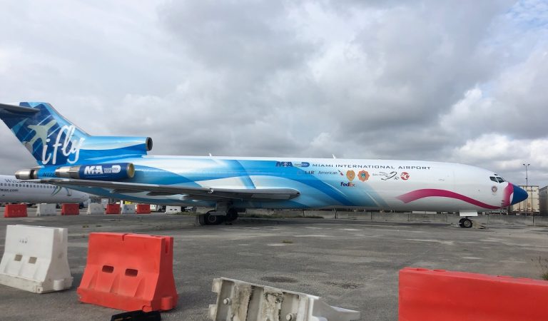 Calder “Mr. Awesome” Sloan Awesome Force One Boeing 727 Unveiling – Miami International Airport – April 2018