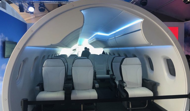 Mitsubishi Space Jet at Paris Air Show PAS – June 2019