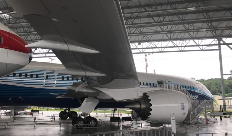 Boeing 787 Dreamliner at Museum of Flight Seattle
