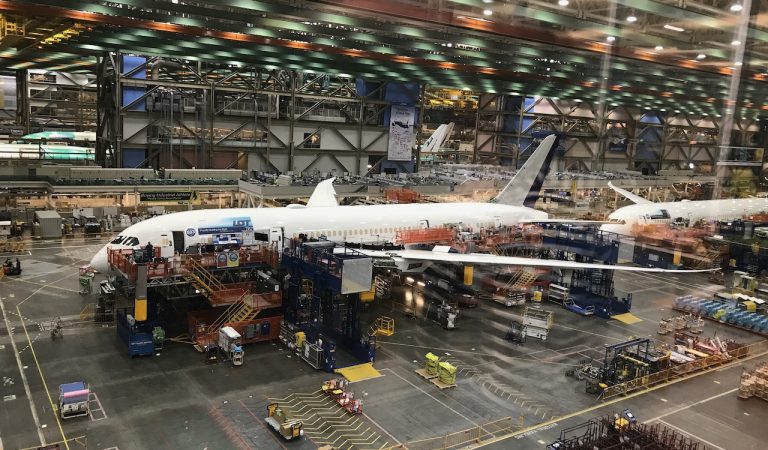 Boeing Everett 787 Dreamliner Final Assembly Line – Everett 2017