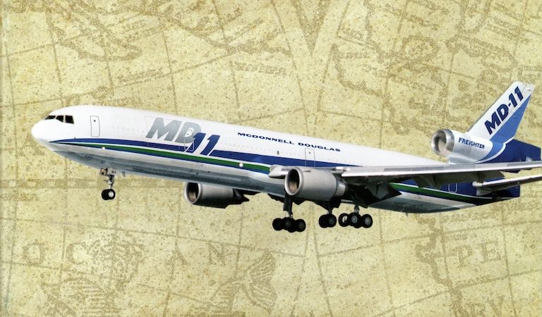 McDonnel Douglas MD-11 Freighter Brochure 1997 from La Jetée Press